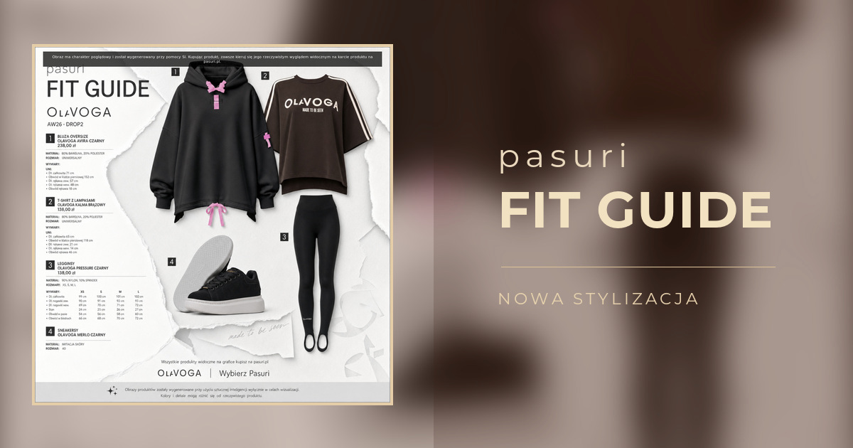 PASURI FIT GUIDE: Bluza i koszulka oversize - wraz z OLAVOGA pokazujemy z czym łączyc – okładka artykułu