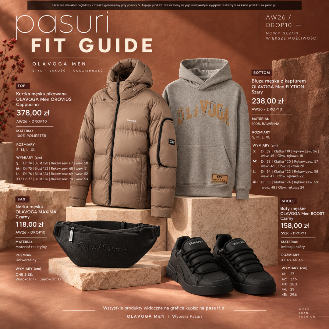 OLAVOGA Men: Propozycja Outfitu na jesien